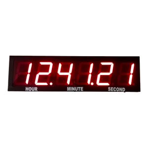 2.5 Inch 6 Digits MM-SS-MS  Digital Timer Clocks