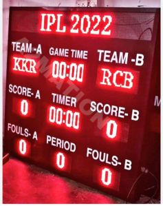 20 inch x 30 inch LED Hockey Score Board