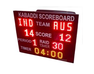 20 inch x 30 inch LED Kabaddi Score Board