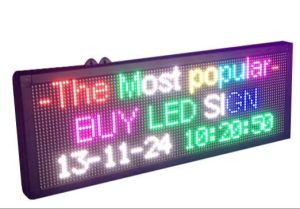 Single Color LED Moving Message Display Board