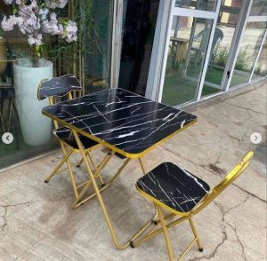 2-Seat Table Chair Set for Cafe
