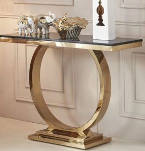 Modern Console Table (Black)