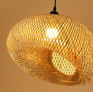 Stylish Bamboo Lampshades for a Classy Home