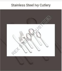 Stainless Steel Ivy Design Cutlery Set