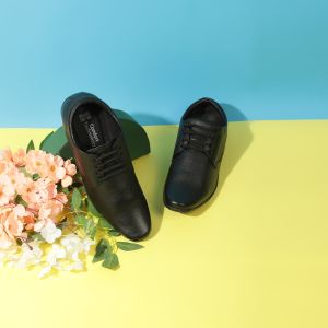 RC3455 Mens Black Formal Shoes