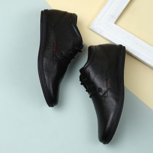RC3467 Mens Black Formal Shoes