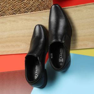 RC3538 Mens Black Formal Shoes