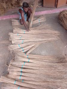 bamboo grass broom