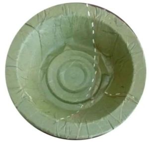 6 Inch Disposable Sal Leaf Bowl