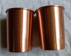 Plain Copper Glass