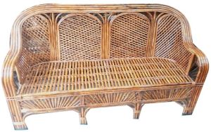 Three Seater Bamboo Sofa