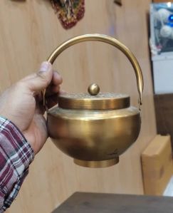 Brass Round Incense Burner