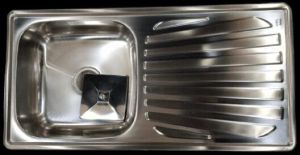 0097 Stainless Steel Single Bowl Kitchen Sink