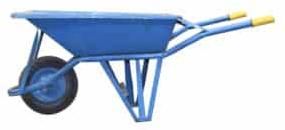 Blue Single Wheel Barrow