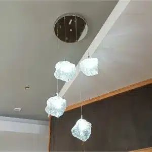 Crystal Line Pendant Light Lamp