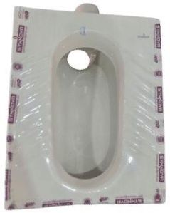 White Indian Toilet Seat