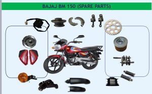 BAJAJ BM 150  Spare parts