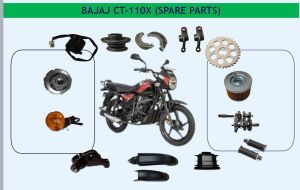 BAJAJ CT110X Spare Parts