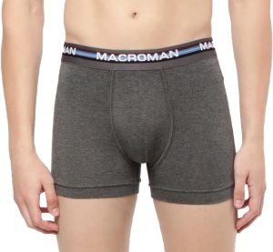 MacroMan Ultra Soft Micro Modal Stretchable Trunk Solid Elasticated Waistband