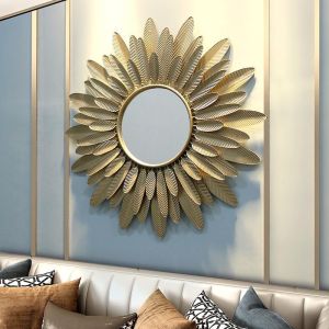 Metal Wall Decor Mirror