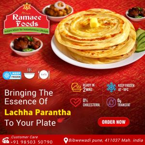 ready to eat lachha paratha