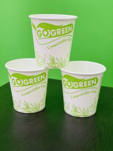 GoGreen Biodegradable Paper Cups 210 ml