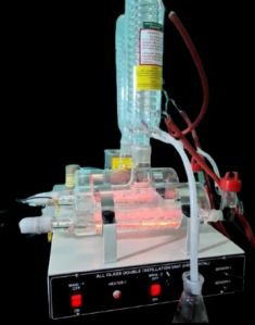 double distillation apparatus