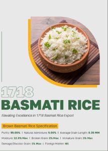 1718 Brown Basmati Rice