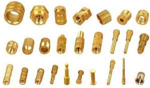 brass knurled inserts