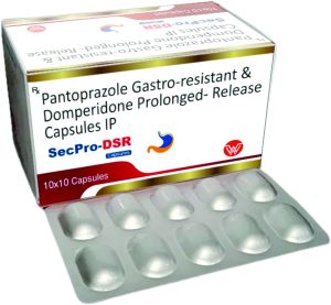 SecPro-DSR ( Pantoprazole with Domperidone SR Capsules )