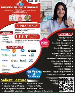 B pharma admission open