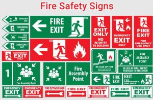 Fire Safety Sign Board