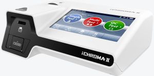 I Chroma II A compact and easy-to-use fluorescence based POCT immunoassay analyzer ichroma