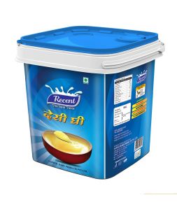 Yellow 5Ltr Recent Desi Ghee, For Cooking, Worship, Form : Liquid