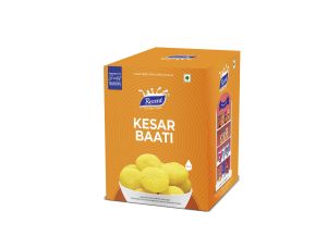 Recent Yellow Kesar Baati Gift Pack, Feature : Rich Aroma, Hygienically Processed, Easy To Digest