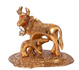 Golden Cow Statue