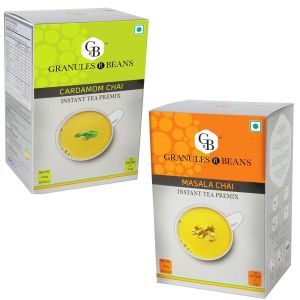 Granules n Beans Cardamom Ginger Chai Instant Tea Premix
