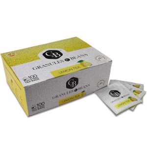 Granules n Beans Lemon Tea 100 Staple-Free Tea Bags