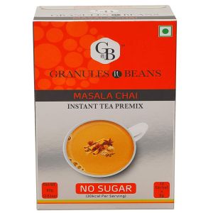 Granules n Beans  Low Sugar Masala Chai Instant tea Premix