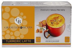 Pack of 2 Granules n Beans Turmeric Latte Instant Milk Premix