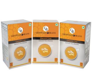 Pack of 3 Granules n Beans Ginger Chai Instant Tea Premix