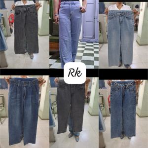 Ladies High Waist Jeans Used Cloth Korean Second Hand Bale Thrift