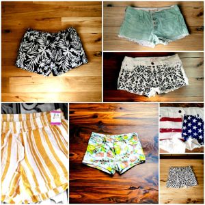 Ladies Shorts Used Cloth Korean Second Hand Bale Thrift