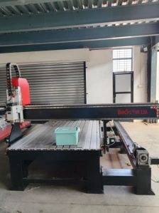 CNC Router With Side Rotary Machine
