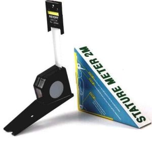 AIRBIZPS Roll Ruler Wall Mounted Growth Stature Meter Height Tall Measure Measuring Tape (2m/200CM)