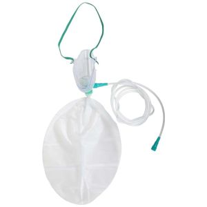 FAIRBIZPS Adjustable Adult Oxygen Mask/High Concentration Mask with Non-Rebreather Bag & Oxygen Ther