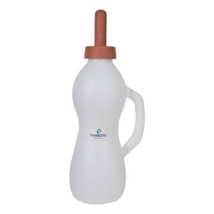 FAIRBIZPS Calf Feeding Milk Bottle, Milk Feeding Bottle for Calf with Nipple,  2 Liter
