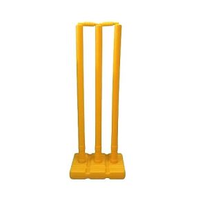 FAIRBIZPS Cricket Stumps with Stand Cricket Kit Plastic Wickets for Cricket Standard Wickets for Cri