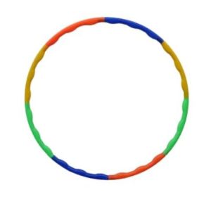 FAIRBIZPS Sports Plastic Hula Hoop Exercise Fitness Ring for Kids and Adult Multicolor.