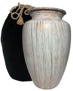 Marble White Design Cremation Urns